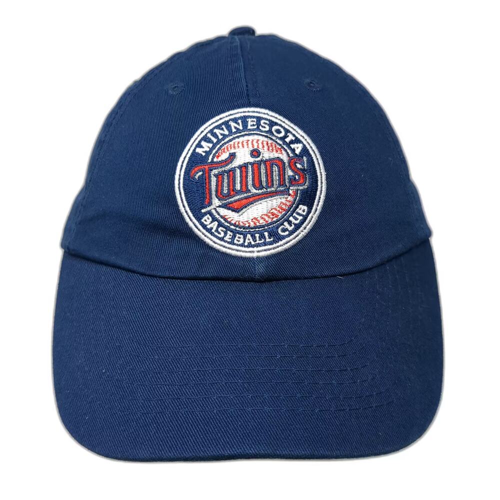 Minnesota Twins MLB BDA Baseball Cap Blue One Size DQ 2010 Adjustable Strap Hat